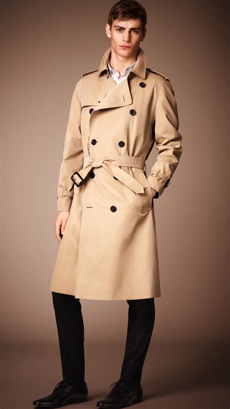 burberry trench coat heritage the westminster street style men|Trench Coats for Men .